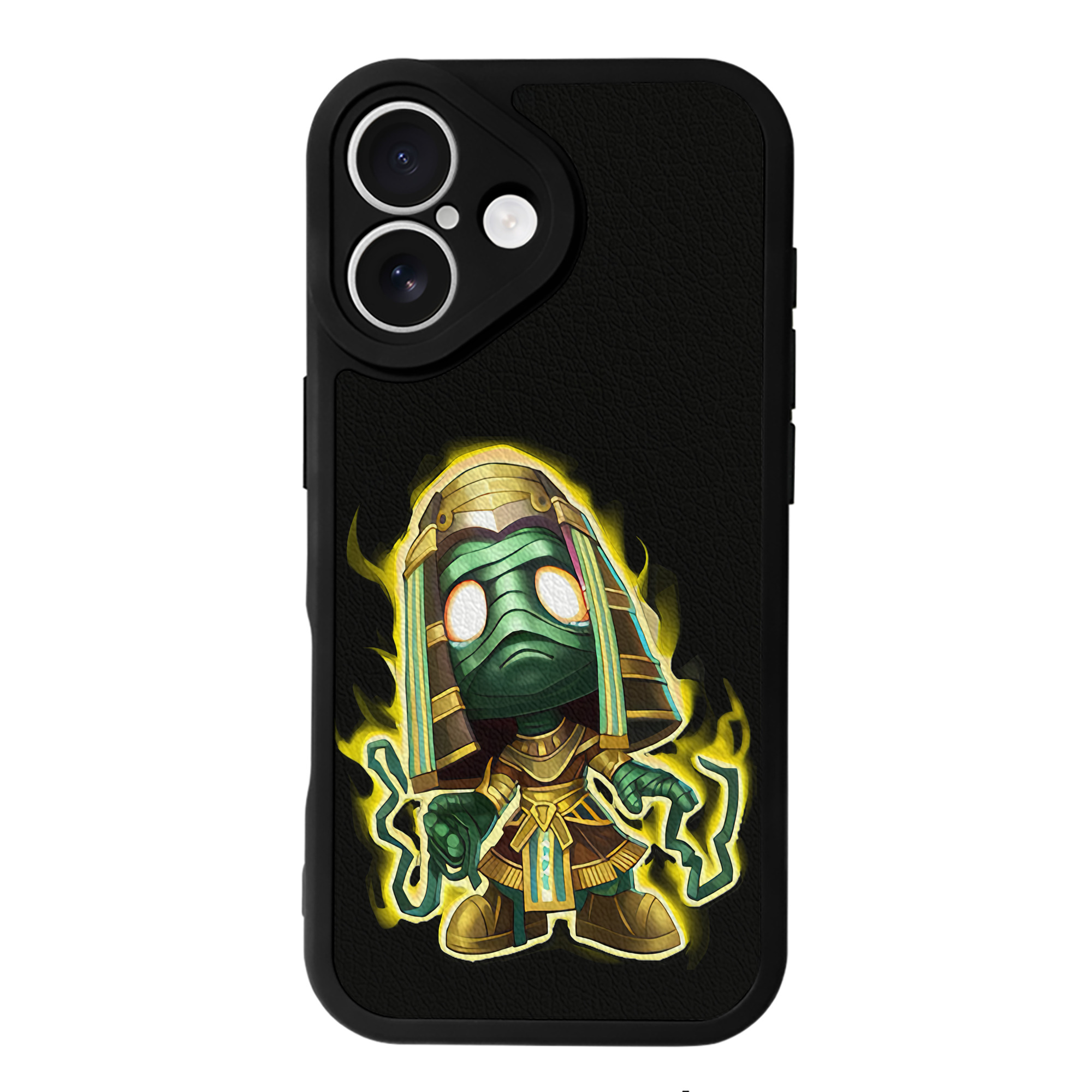 （画像用） リーグ・オブ・レジェンド League of Legends LOL 【iPhone 16シリーズ対応】シリコンスマホケース（レザー調） 材質：シリコン